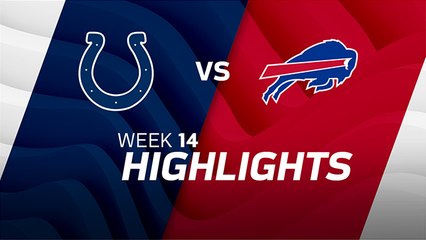 Colts vs. Bills highlights | Week 14
