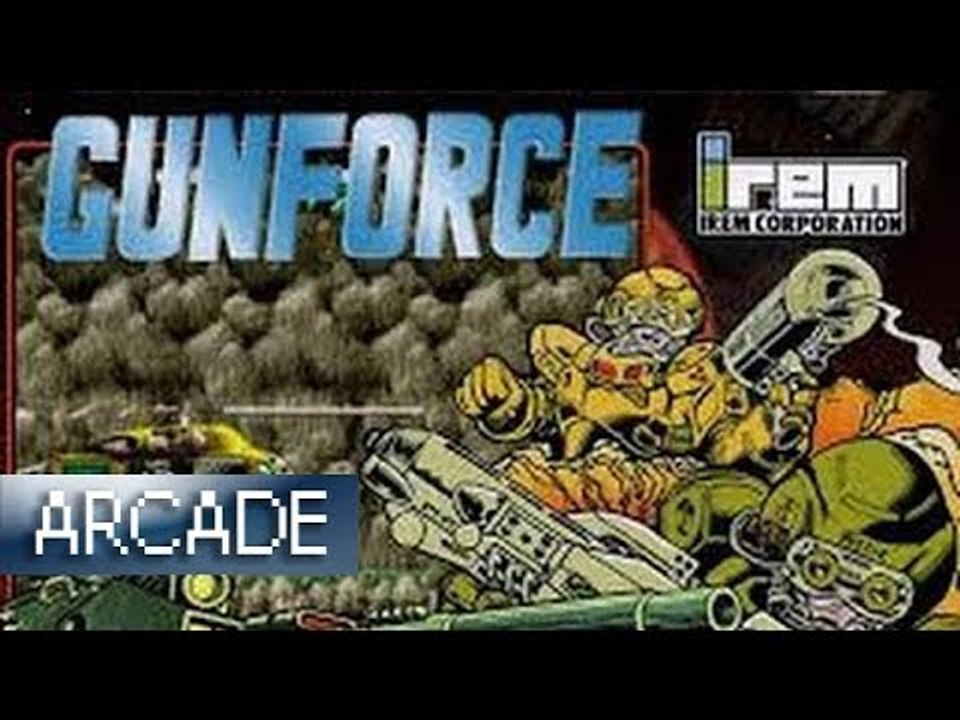 GunForce: Battle Fire Engulfed Terror Island (ガンフォース) - Arcade (1080p 60fps)