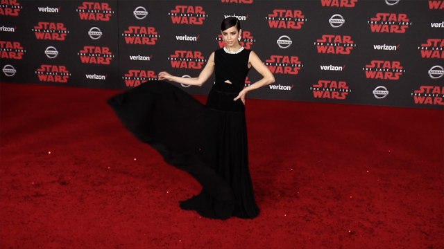 Sofia Carson Star Wars The Last Jedi World Premiere Red Carpet