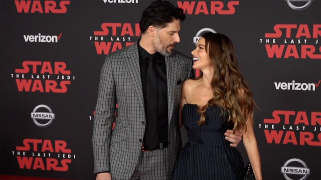 Sofia Vergara and Joe Manganiello Star Wars The Last Jedi World Premiere Red Carpet
