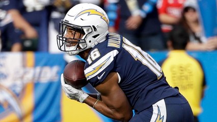 Rivers fires pass to Tyrell Williams on free play for 20-yard gain