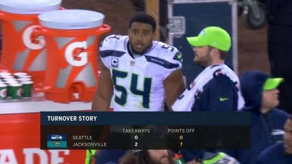 Bobby Wagner gets animated on the sideline