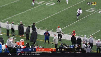 Bengals staffer makes one-handed catch on sideline