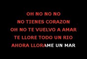 Te Llore Un Rio - Mana (Karaoke)
