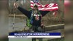 Vet Hikes 222 Miles to Bring Awareness to Veteran Suicides