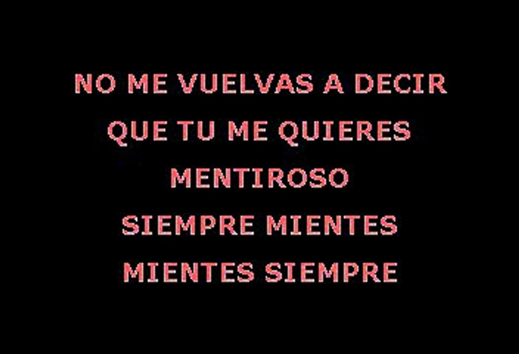 Te Voy A Olvidar - Rocío Dulcal (Karaoke)