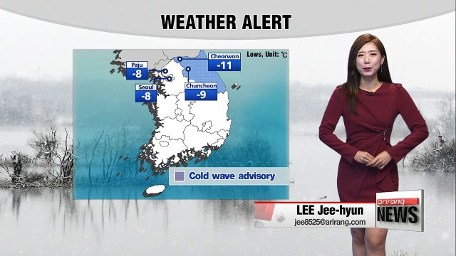 Icy cold temperatures, snow in some parts _121117