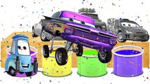 Colors Shower Dsiney Cars 3 Cruz Ramirez Ramone Planes 2 Cars Bathing Fun to Learn Colors For Kids-qybr5ltgHbI