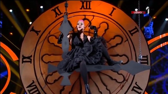 Tijana Dapcevic kao Pink - TLZP POLUFINALE (10.12.2017)
