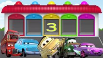 Learn Colors Learn to Count With Disney Cars 2 Planes 2 Cars Truck Garages for Children-DHqbTf3E7Wc