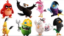 Learn Colors with Angry Birds Movie Characters Coloring Book - Angry Birds Compilations-GyhSGalpgxw