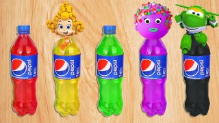 Learn Colors With Peppsi Bottles Wrong Slots Disney Cars Pop Cake Monsters Truck to Learn Colors-etj-o8dIujc