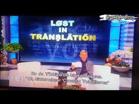 Amerikan Televizyonlarına Konu Olan İngilizce Çeviri Hatamız