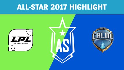Highlight: Siêu Sao Trung Quốc (LPL) vs Siêu Sao Brazil (CBLOL) - All-Star 2017 Highlight
