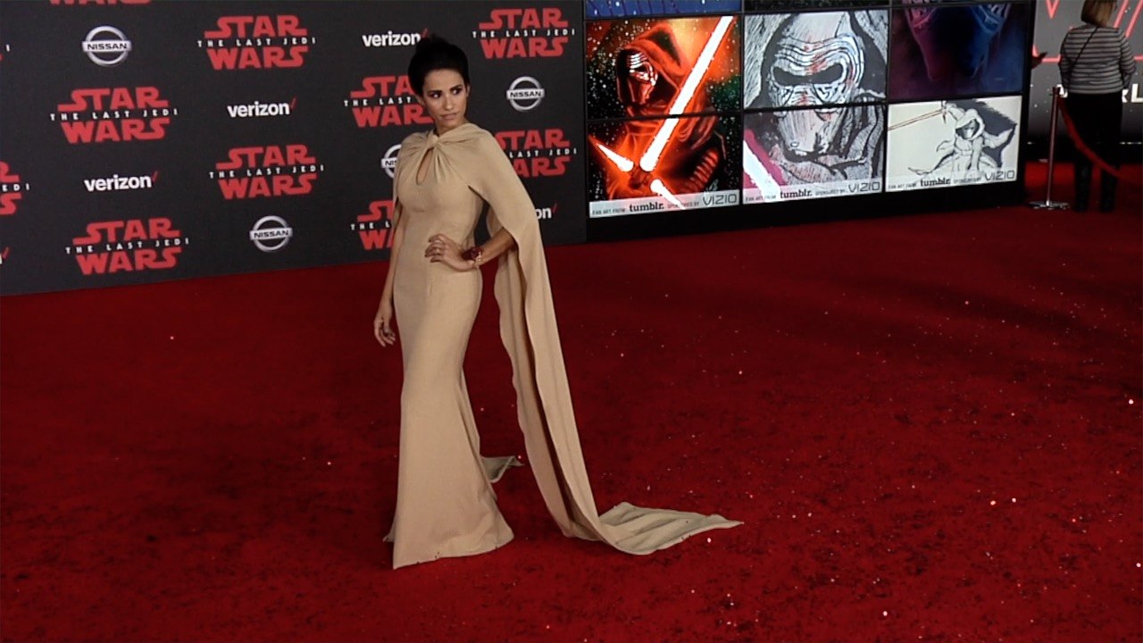 Tiffany Smith "Star Wars The Last Jedi" World Premiere Red Carpet