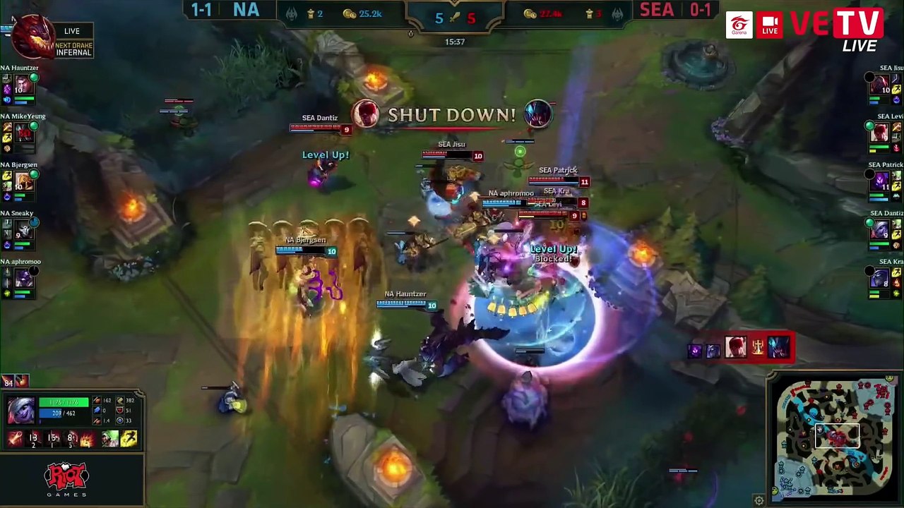 [ALL-STAR2017] NORTHERN AMERICA VS. SOUTHEAST ASIA [HIGHLIGHTS] | LEAGUE OF LEGENDS