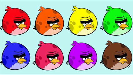 Angry Birds Coloring Pages For Learning Colors - Angry Birds Coloring Book Part  2-zdvf_cjiiXg
