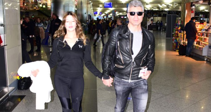 Özcan Deniz, Müstakbel Eşi Feyza Aktan ile İlk Kez El Ele Görüntülendi