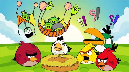Angry Birds Seasons Coloring Page - Pigs Steal Eggs - Angry Birds Coloring Book--dYCpq8PpPo