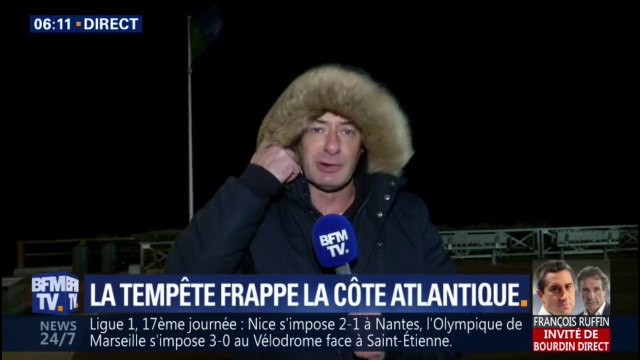 Sur la côte Atlantique, les vents forts et la tempête Ana pourraient provoquer des vagues de 9 mètres de haut