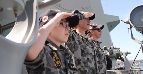 Young Boy 'Commands' Navy Warship for a Day as Part of Make-A-Wish Operation
