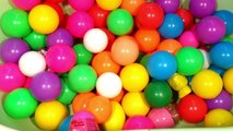 Learn Colors for Children Toddlers Kids Babies with Color #Balls Surprise Eggs-Q2Bw082FOsg