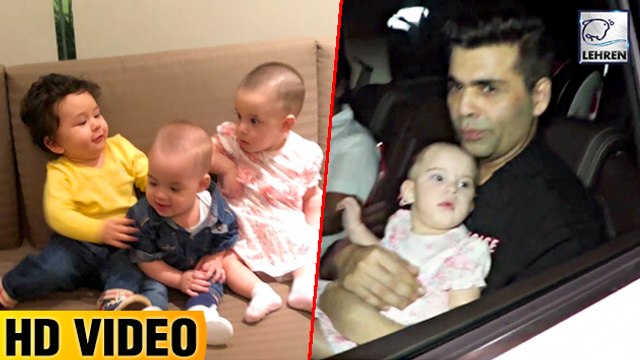 Karan Johar's Baby Yash And Roohi's FIRST Public Appearance At Adira's Birthday Party