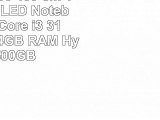 Lenovo G700 439 cm 173 Zoll HD LED Notebook Intel Core i3 3110M 24GHz 4GB RAM Hybrid