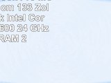 Apple MacBook Pro MC374DA 338 cm 133 Zoll Notebook Intel Core 2 Duo P8600 24 GHz 4GB