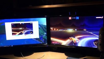 My Dual-Monitor Gaming Setup!