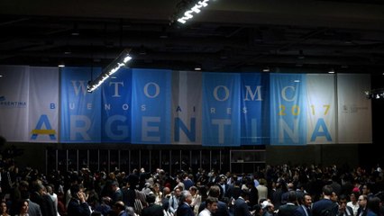 World Trade Organization's ministerial conference opens in Buenos Aires