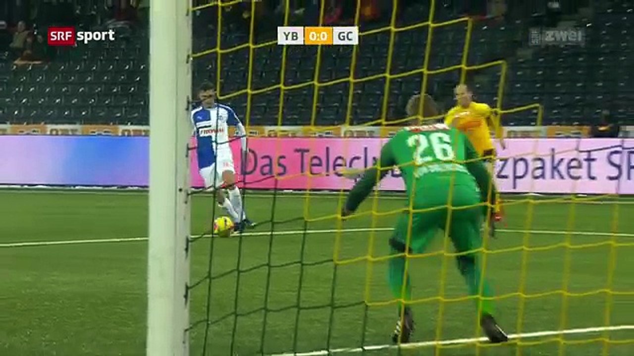 Young Boys 1:1 Grasshoppers (Swiss Super League 10 Dezember 2017)