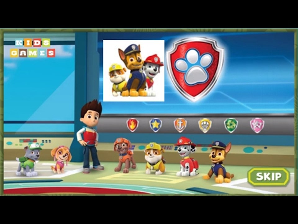 Nickelodeon Games to play online 2017 ♫Paw Patrol Tracker Jungle Rescue♫ Kids Games