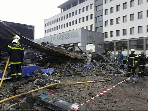 Saint-Martin-d'Hères : violent incendie chez Euromaster cette nuit