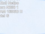 Asus Eee PC 1005HAH 254 cm 10 Zoll Netbook Intel Atom N280 16GHz 1GB RAM 160GB HDD