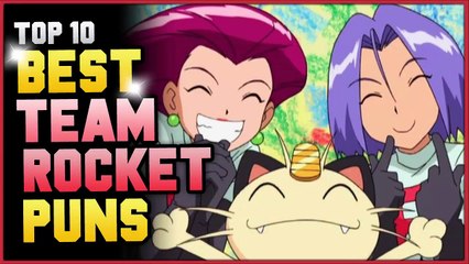 Top 10 BEST Team Rocket Puns In The Pokemon Anime-VCgQ4FIPvt8