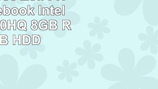 HP Pavilion 15bc005ng 396 cm 156 Zoll FHD IPS Notebook Intel Core i76700HQ 8GB RAM