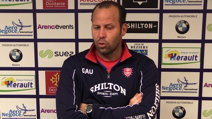 Réaction d'après match ASBH - Colomiers : David Aucagne