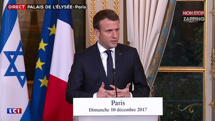 Jérusalem : Emmanuel Macron appelle Benjamin Netanyahu au "gel de la colonisation" (Vidéo)