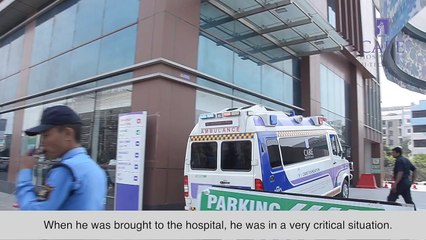 Mr Yunus Bin Ibrahim grateful for the timely treatment he received at CARE that saved his life