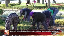 İzmir Büyükşehir Belediyesi Kadın Meclisi’nden Aliağa’ya Ziyaret