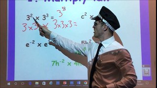 Laws of indices made simple by a policeman (Check out my dance moves)