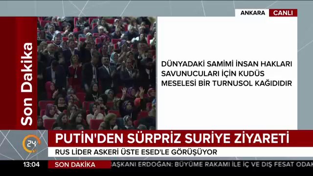 Filistin ve Kudüs konusundaki beyanları takip edeceğiz