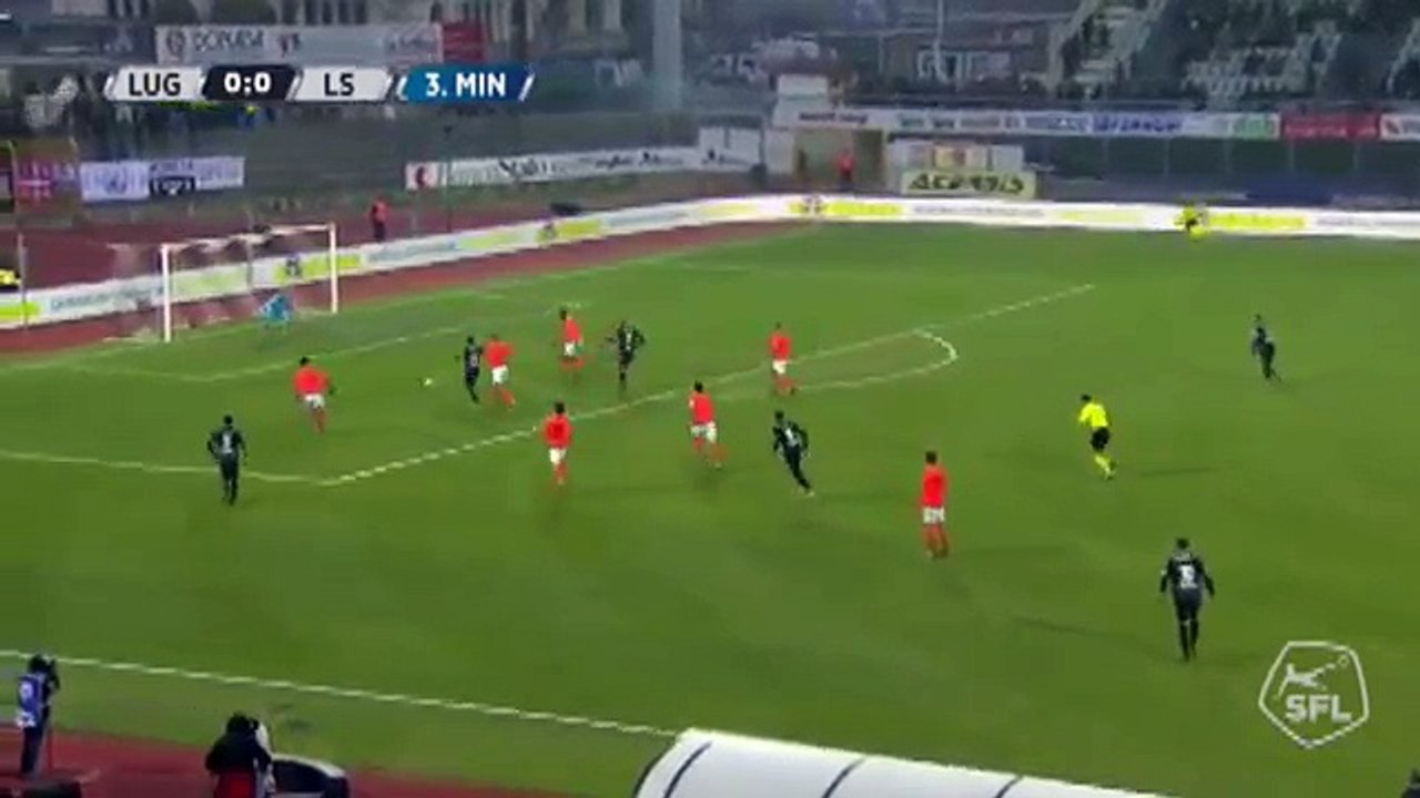 Lugano 1:0 Lausanne (Swiss Super League 10 Dezember 2017)