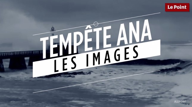 Tempête Ana : les images