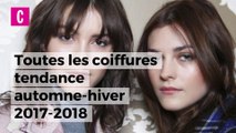 Les tendances coiffures automne-hiver 2017-2018