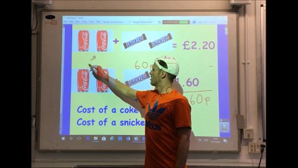 Simultaneous equations made simple by a chav. [Must see}