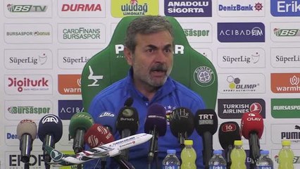 Bursaspor - Fenerbahçe Maçının Ardından - Aykut Kocaman (2)