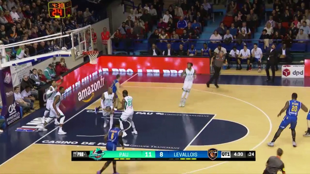 Pro A - J12 : Pau-Lacq-Orthez vs Levallois