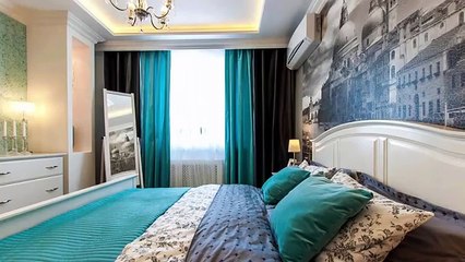 Wonderful simple curtain design for bedroom - Home Interiors 2018